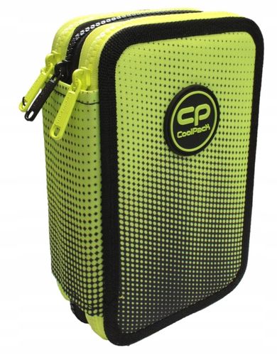 CoolPack Piórnik szkolny trzykomorowy z wyposażeniem Gradient Lemon na Arena.pl