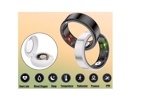 Smart Ring Inteligentny pierścień Srebrny r.10 na Arena.pl