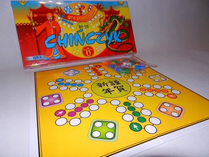 CHIŃCZYK dwie plansze na 2 do 6 osób GRA RODZINNA zdjęcie 2