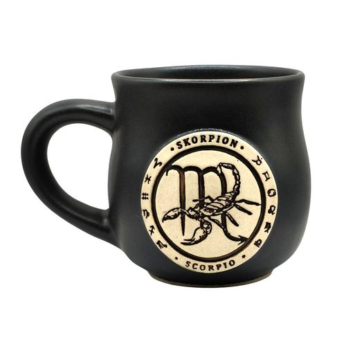 Kubek Ceramiczny 300 ml ze Znakiem Zodiaku Skorpion – Rękodzieło na Arena.pl