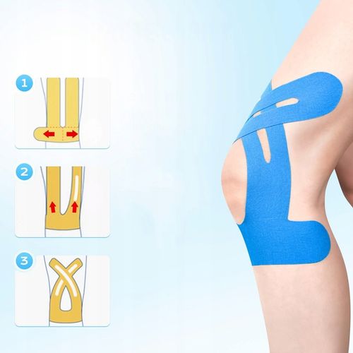 WYSOKIEJ JAKOŚCI TAŚMA KINEZJOLOGICZNA na ciało kolano 12 PCS na Arena.pl