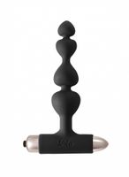 wibrujący korek analny lola toys excellence czarny