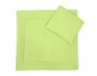 Pościel do wózka z wypełnieniem kołderka i poduszka - Zielona