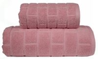 Ręcznik Brick 50x90 Greno Różany