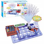 MAŁY ELEKTRONIK ZESTAW EDUKACYJNY EKSPERYMENTALNY ŚWIĘCĄCY INTERAKTYWNY