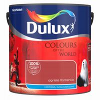 Farba lateksowa ścienna Dulux 2,5 l Ogniste Flamenco mat
