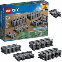 LEGO City Tory kolejowe 60205 - zestaw torów do pociągów