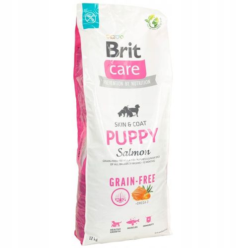 BRIT CARE Dog Grain-free Puppy Salmon 12kg na Arena.pl
