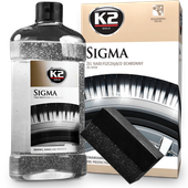 K2 Sigma Żel Czernidło Dressing Do Nabłyszczania Opon Plastików Aplikator