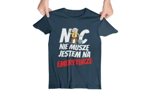 Prezent dla EMERYTA Emerytura KOSZULKA Pomysł na Arena.pl