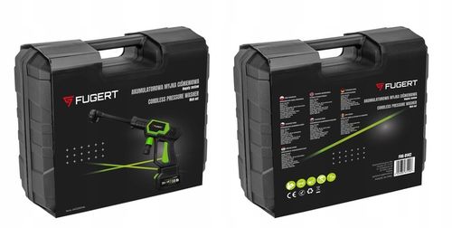 MYJKA CIŚNIENIOWA AKUMULATOROWA BEZPRZEWODOWA 2XAKU 21V MULTI DYSZA na Arena.pl