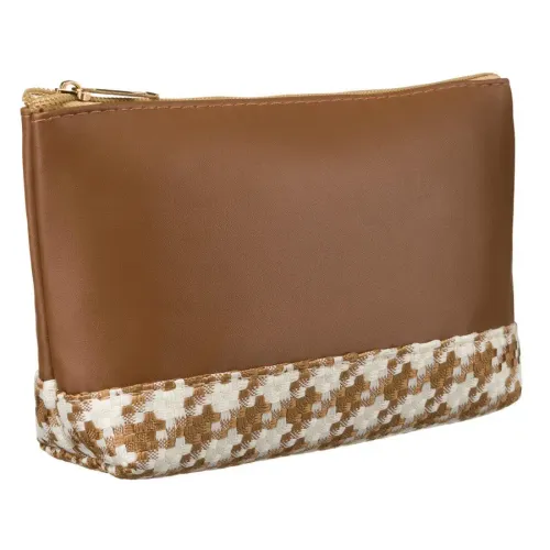 damska kosmetyczka podróżna ze skóry ekologicznej - rovicky na Arena.pl