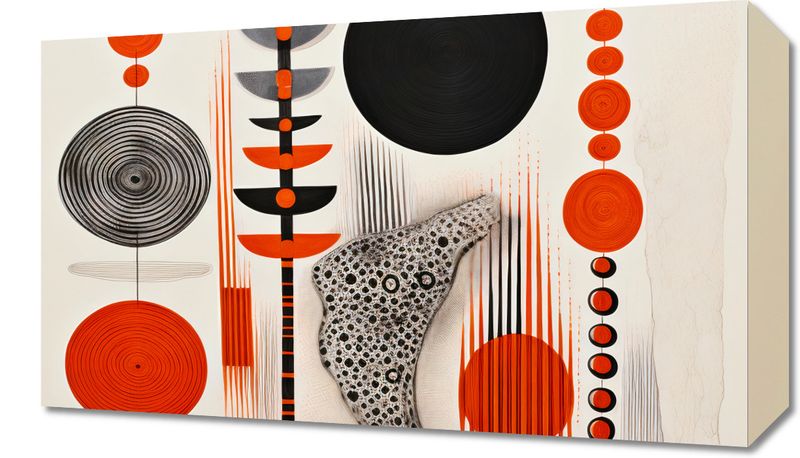 Obraz 50x30cm Kontrastowy Kosmos zdjęcie 1