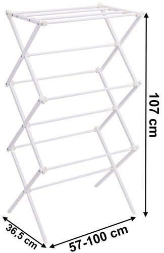 Suszarka wolnostojąca na pranie GRENA biała na Arena.pl