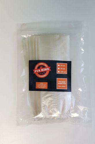 Worki rozpuszczalne PVA 7x20cm 100 sztuk PVAKING na Arena.pl