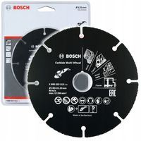 BOSCH UNIWERSALNA TARCZA CARBIDE MULTI WHEEL 125mm/1,0mm