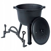 Kociołek ŻELIWNY VILDE 4L na ognisko garnek myśliwski węgierski grill