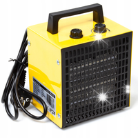 NAGRZEWNICA ELEKTRYCZNA 3KW DMUCHAWA FARELKA GRZEJNIK + TERMOSTAT MOCNA PTC