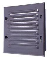 KRATKA NIERDZEWNA SKOŚNA W RAMCE Z SIATKĄ 14*14CM - RX 02-707