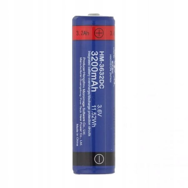 Akumulator HIKMICRO 18650 3200 mAh 3,6 V zdjęcie 2