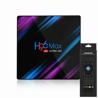 H96 MAX 2/16 GB ANDROID 10 SMART TV BOX+Mysz bezprzewodowa MX3