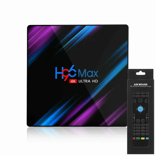 H96 MAX 2/16 GB ANDROID 10 SMART TV BOX+Mysz bezprzewodowa MX3 na Arena.pl