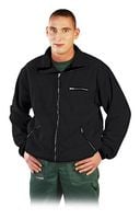 bluza z polaru honeyb czarny rozmiar xxxl - bhp p.hob3xl