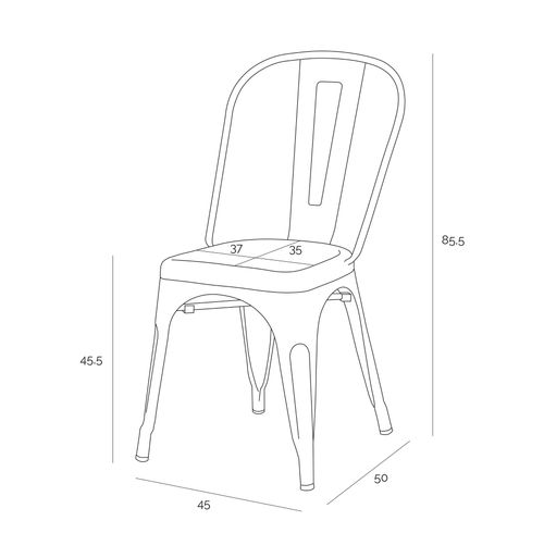 Krzesło Paris Antique czerwone na Arena.pl