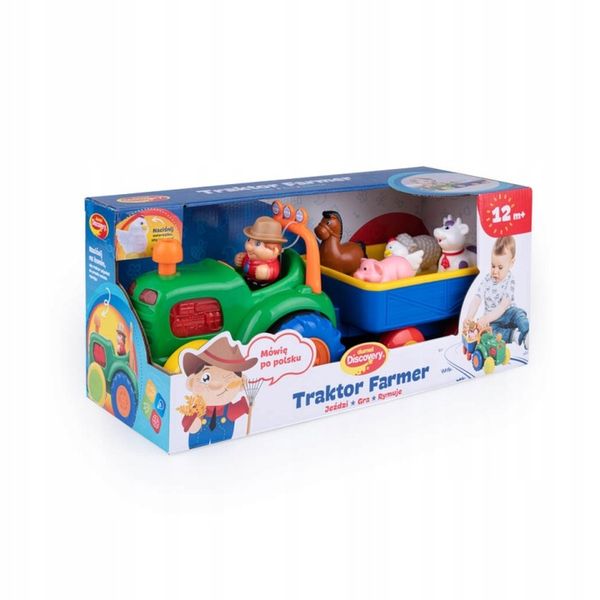 Traktor farmer Jeździ, gra, rymuje Dumel Discovery zdjęcie 1