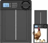 Automatyczne Drzwi Do Kurnika Z Timerem Blokada Przytrzaśnięcia Wodoodporne