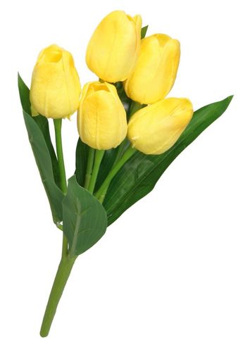 TULIPANY BUKIET TULIPANÓW GUMOWANE GUMOWE SILIKONOWE JAK ŻYWE na Arena.pl