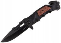 POTĘŻNY NÓŻ Sprężynowy Ratowniczy 23,5 cm N389B