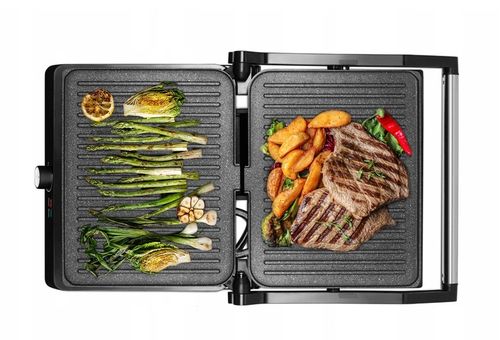 GRILL DO KANAPEK PANINI OPIEKACZ TOSTER ROZKŁADANY ELEKTRYCZNY DUŻY na Arena.pl