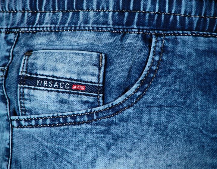 SPODNIE MĘSKIE JOGGER JEANS W35 ROZMIAR XL zdjęcie 6