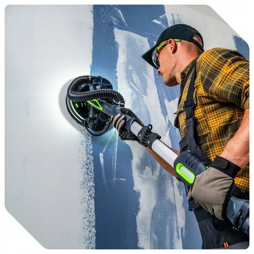 SZLIFIERKA DO GŁADZI GIPSU ŚCIAN SUFITU TYNKU ŻYRAFA WYSIĘGNIK 900W na Arena.pl