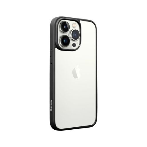 Crong Clear Cover - Etui iPhone 13 Pro Max (czarny) na Arena.pl