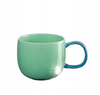 ASA Kubek Joy 400ml do kawy i herbaty porcelanowy pojemny zielony