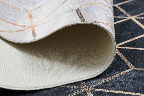 RUG/LU/ARLEN/CUBE2/BLACK+GOLD/120x170 na Arena.pl