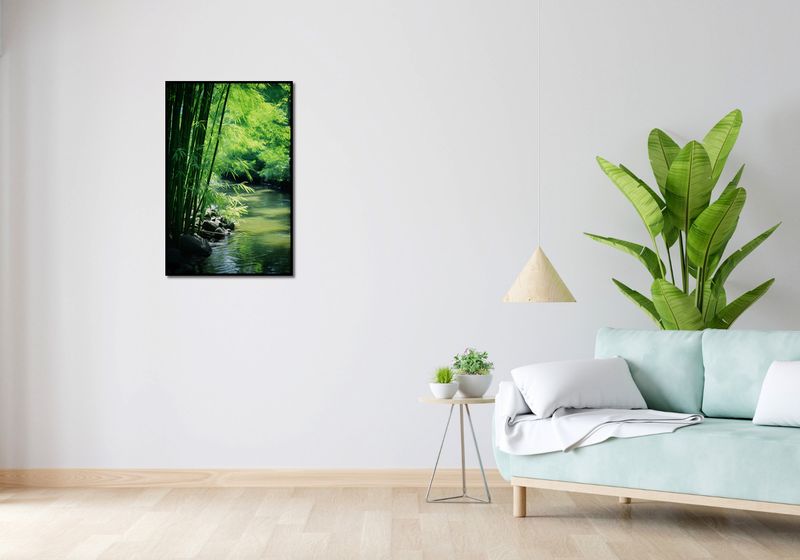 Plakat 53x81cm Spokój Bambusów zdjęcie 4