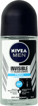 NIVEA MEN Black&White Invisible 50 ml na Arena.pl