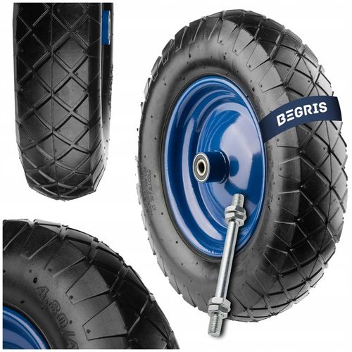 KOŁO KÓŁKO DO TACZKI TACZEK 4.00-8 400-8 400x8 4PR MOCNE Z DĘTKĄ na Arena.pl