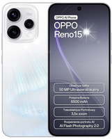 Smartfon OPPO Reno 15 5G 8 GB/512 GB Biały
