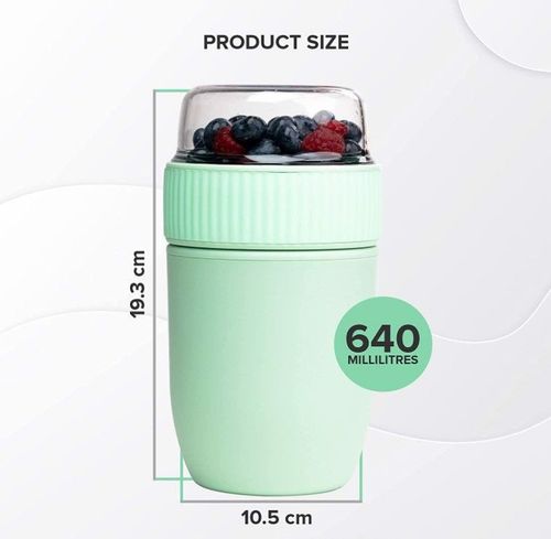 Kubek Coninx do musli na wynos pojemnik na jogurt na Arena.pl