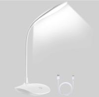 lampka biurkowa led usb 3 tryby światła elastyczna
