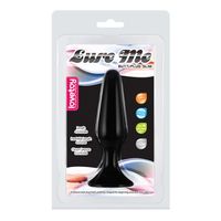 korek analny silikonowy lure me lovetoy czarny 11,5 cm