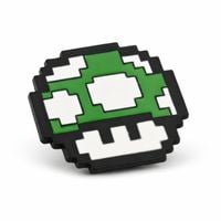 Green Mushroom | 3 cm | Metal | Przypinka Gamingowa | Super Mario Bros