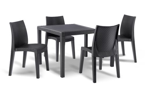 Stół Ogrodowy KING Antracyt EUROHIT Garden na Arena.pl