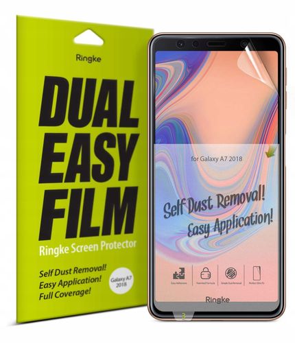 2X FOLIA 3D CAŁY EKRAN RINGKE GALAXY A7 2018 na Arena.pl