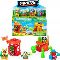 MagicBox - Piratix seria 3 - Crazy Jungle - zestaw Captain Pack LOSOWY