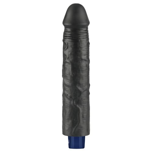 9.5" Real Softee Rechargeable Tpe Vibrating Dildo(Black na Arena.pl